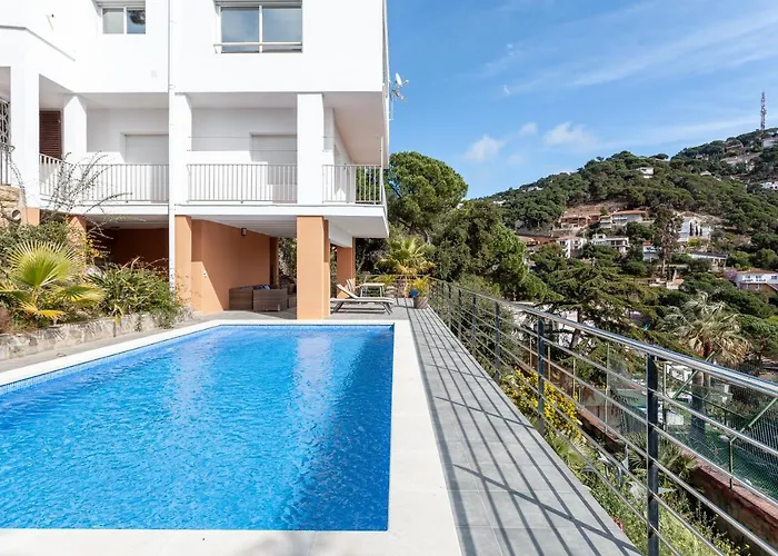 Villa House In A Garden With View *